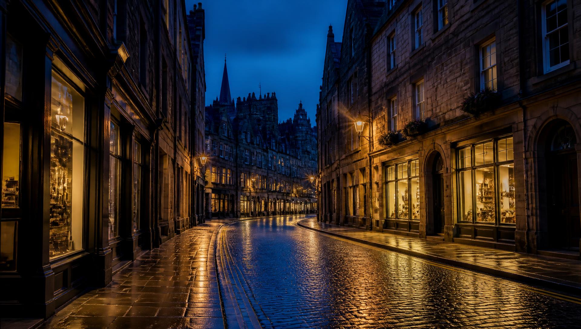 Ground-floor retail unit in Old Town, Edinburgh